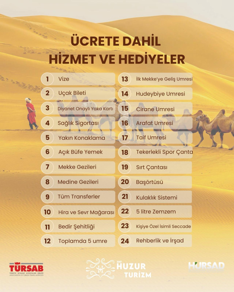 Hizmet ve Hediyeler
